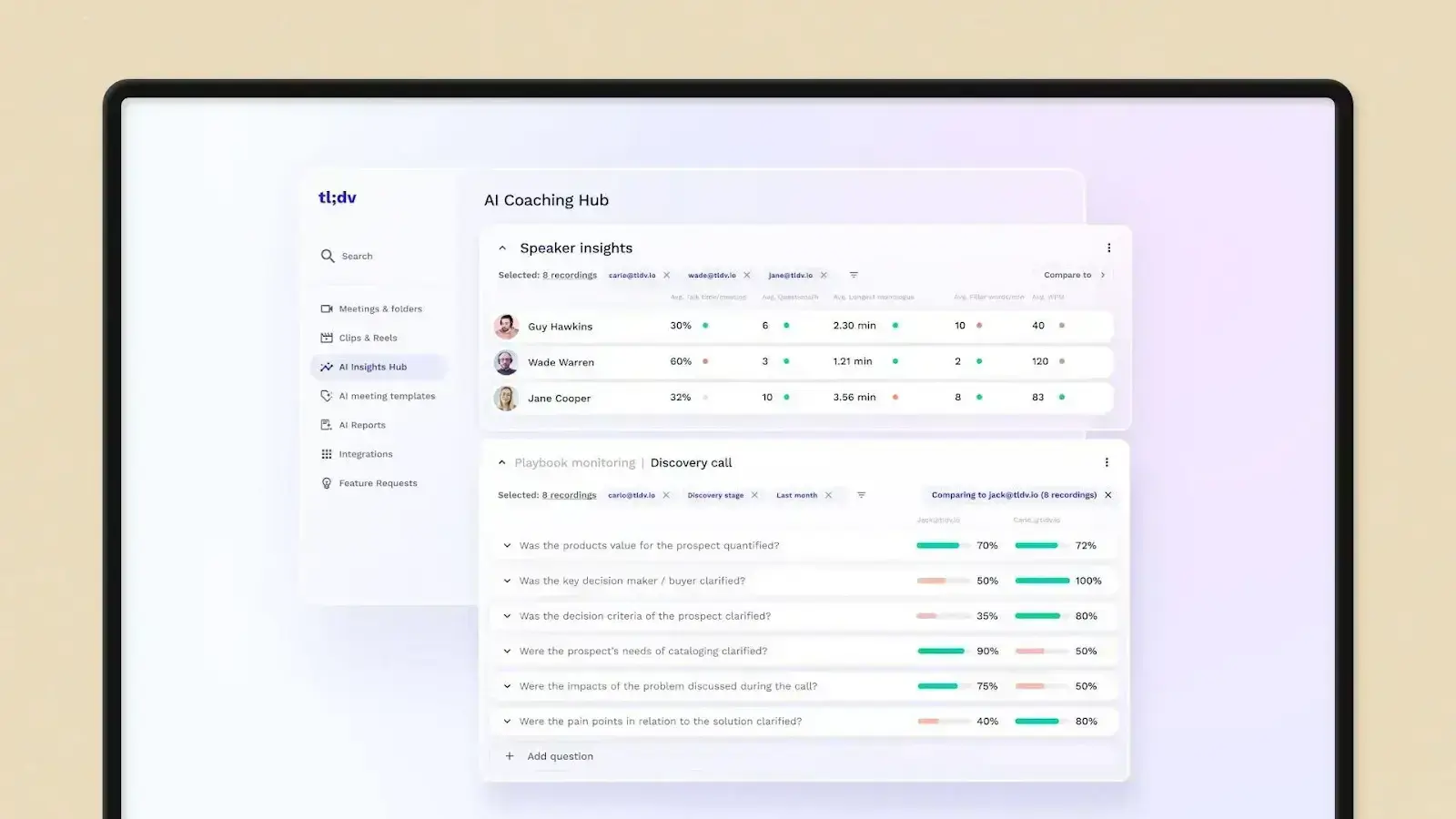 review of tl;dv for sales teams